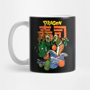 Dragon Sushi Kanagawa Mug